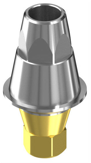 BIONIKA CORTICAL, Multi-unit SR abutment, with through screw, positioned