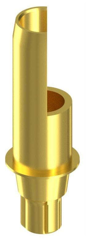 CORTILOG CCL, Tubular abutment, stepped, implant level, positioned