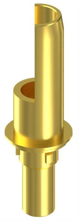 BIONIKA CORTILOG PCL, Tubular abutment, stepped, implant level, positioned