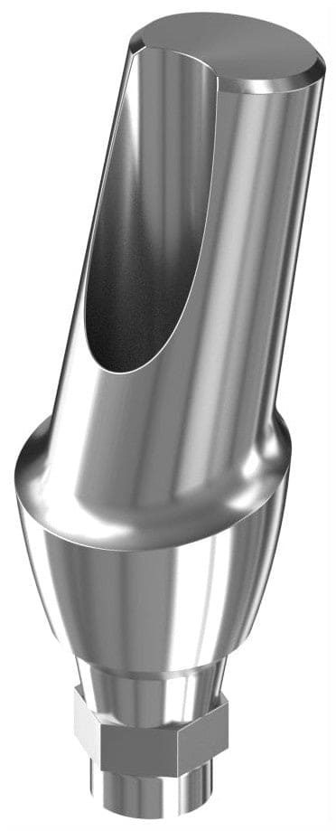 BIONIKA ECOPLANT, Anatomic abutment, angled, 15°, positioned, type-A