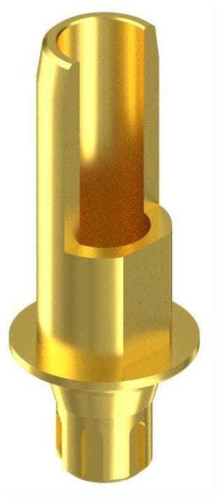 BIONIKA SCANDREA, Tubular abutment, stepped, implant level, positioned