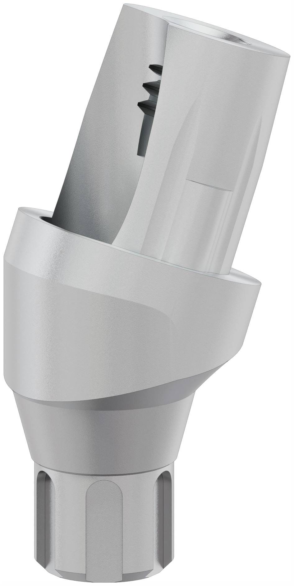 BIONIKA SCANDREA, Titanium base, angled, positioned, type-B