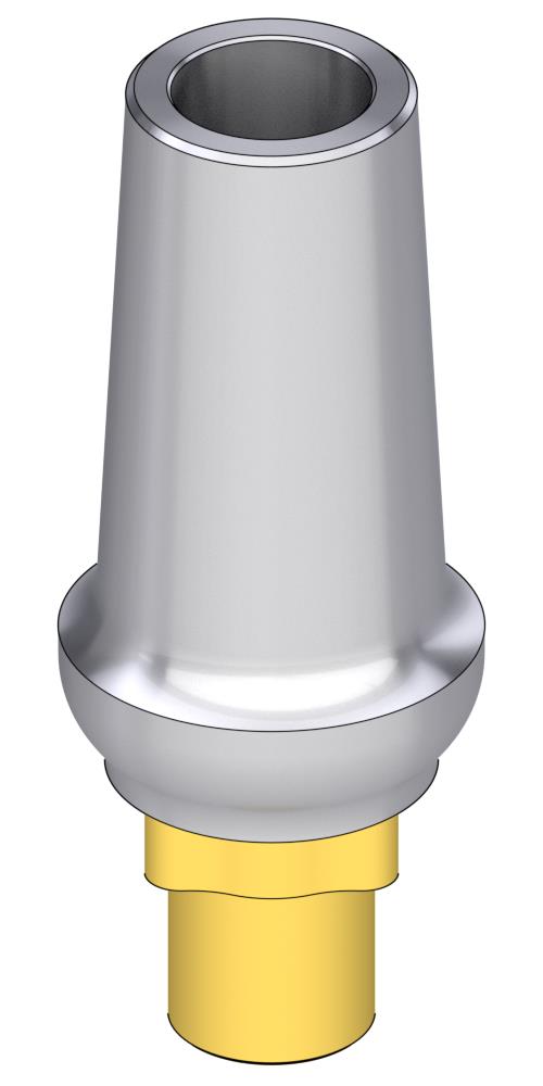 UNIFORM Nobel® Replace® (RP) Compatible, Anatomical abutment, straight