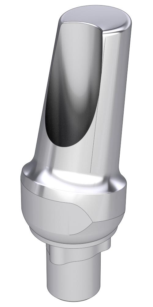 UNIFORM Nobel® Replace® (RP) Compatible, Anatomic abutment, angled