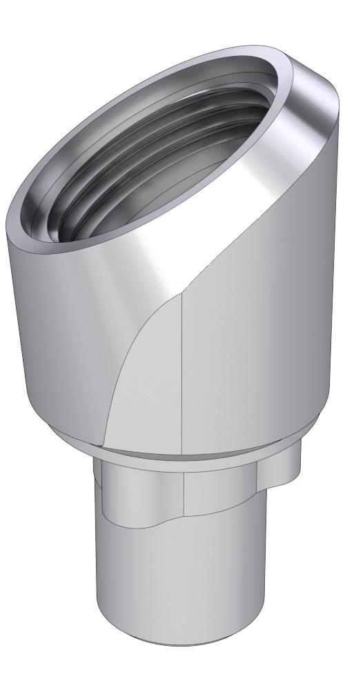 UNIFORM Nobel® Replace® (RP) Compatible, Multi-Compact abutment (MC abutment), angled