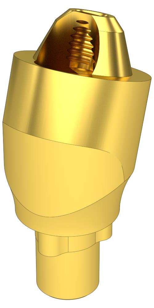UNIFORM Nobel® Replace® (RP) Compatible, Multi-unit abutment, screw retained, angled