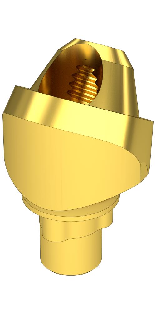 UNIFORM Nobel® Replace® (RP) Compatible, Multi-unit abutment, screw retained, angled