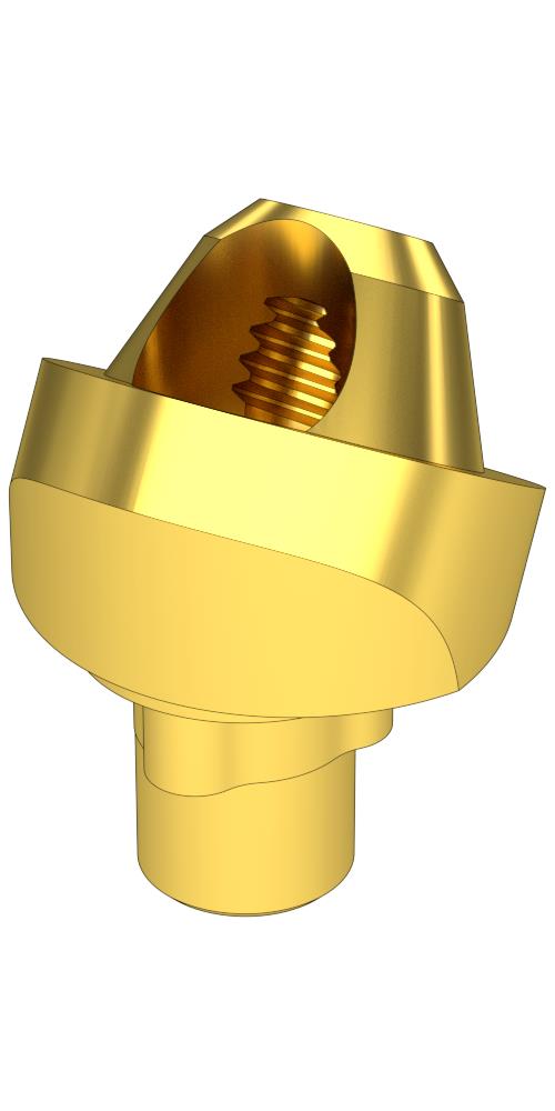 UNIFORM Nobel® Replace® (RP) Compatible, Multi-unit abutment, screw retained, angled