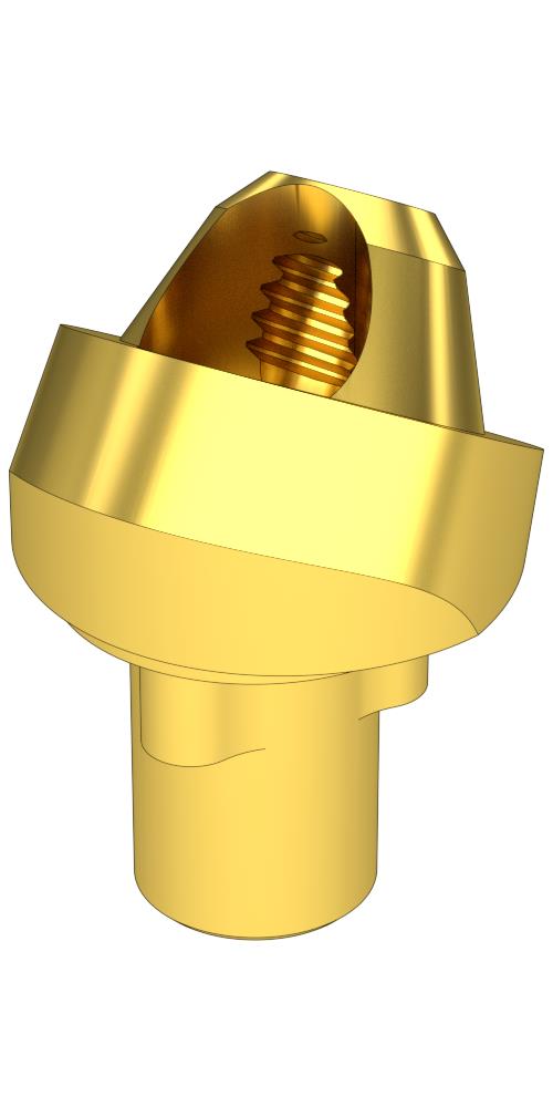 UNIFORM Nobel® Replace® (RP) Compatible, Multi-unit abutment, screw retained, angled