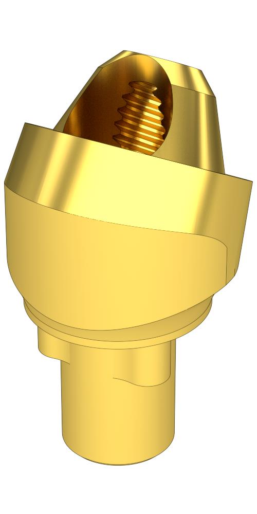 UNIFORM Nobel® Replace® (RP) Compatible, Multi-unit abutment, screw retained, angled