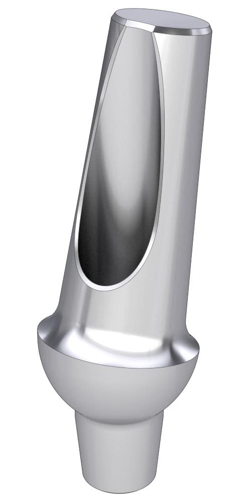 UNIFORM ANKYLOS® C (CA) Compatible, Anatomic abutment, angled