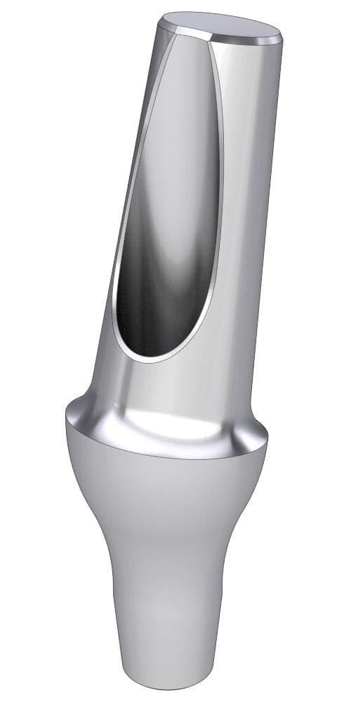 UNIFORM ANKYLOS® C (CA) Compatible, Anatomic abutment, angled