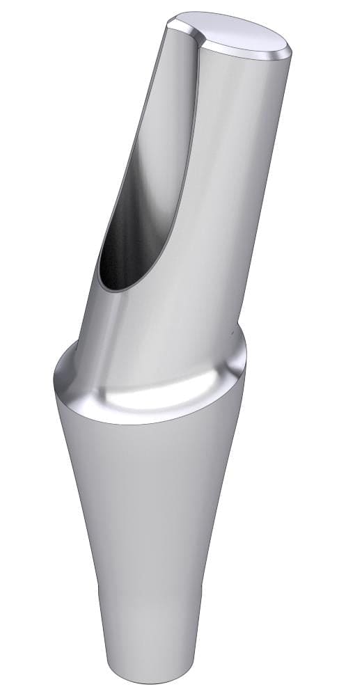 UNIFORM ANKYLOS® C (CA) Compatible, Anatomic abutment, angled