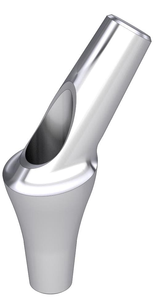 UNIFORM ANKYLOS® C (CA) Compatible, Anatomic abutment, angled
