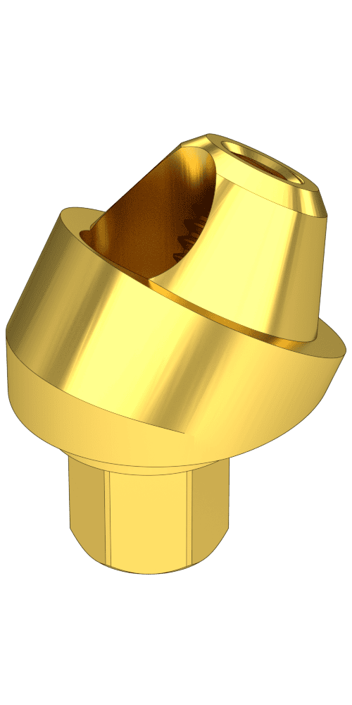 UNIFORM SIC® ace® max® (SI) Compatible, Multi-unit abutment, screw retained, angled