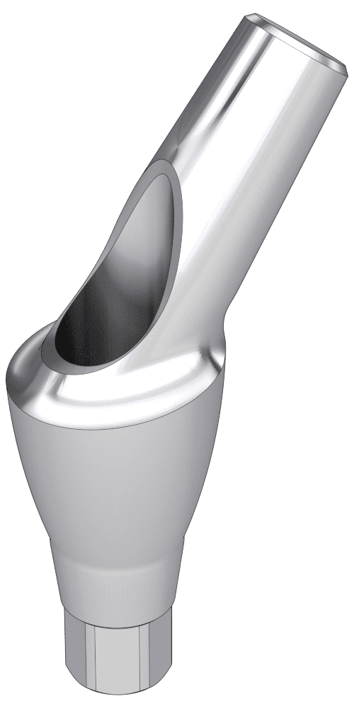 UNIFORM iSy® (iSy) Compatible, Anatomic abutment, angled