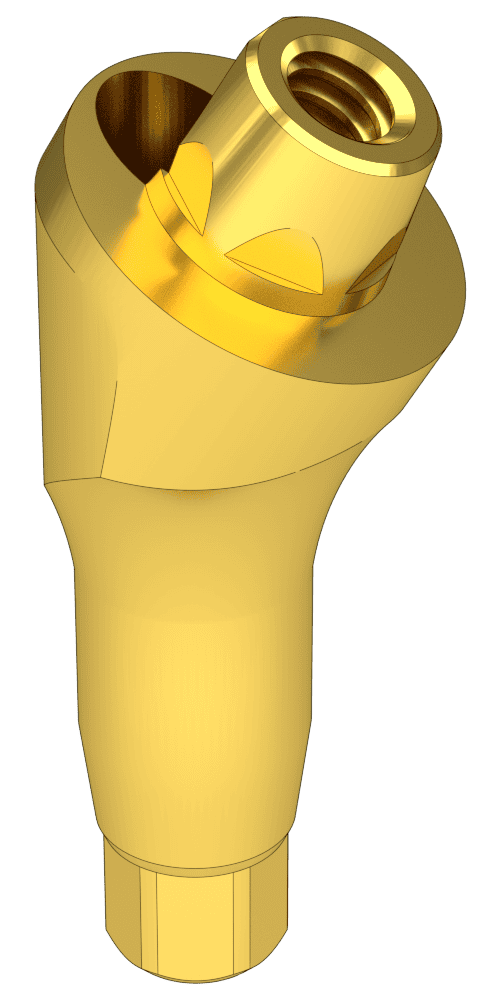 UNIFORM iSy® (iSy) Compatible, Multi-unit abutment, screw retained, angled