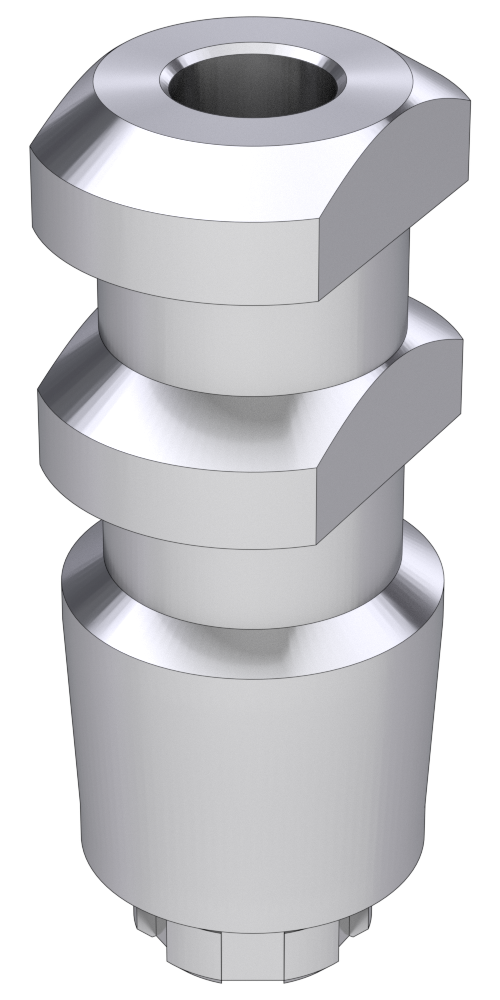 UNIFORM Uniplant® (UP) Compatible, Impression coping for open tray, uniform