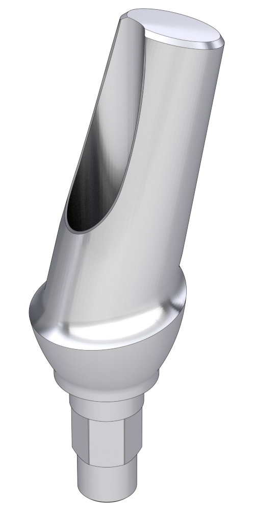 UNIFORM XiVE® Friadent® (FR) Compatible, Anatomic abutment, angled