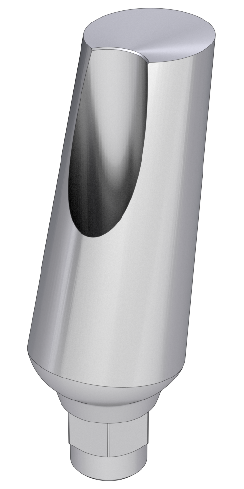 UNIFORM DenTi® Bonelevel® (DT2) Compatible, Universal abutment, angled