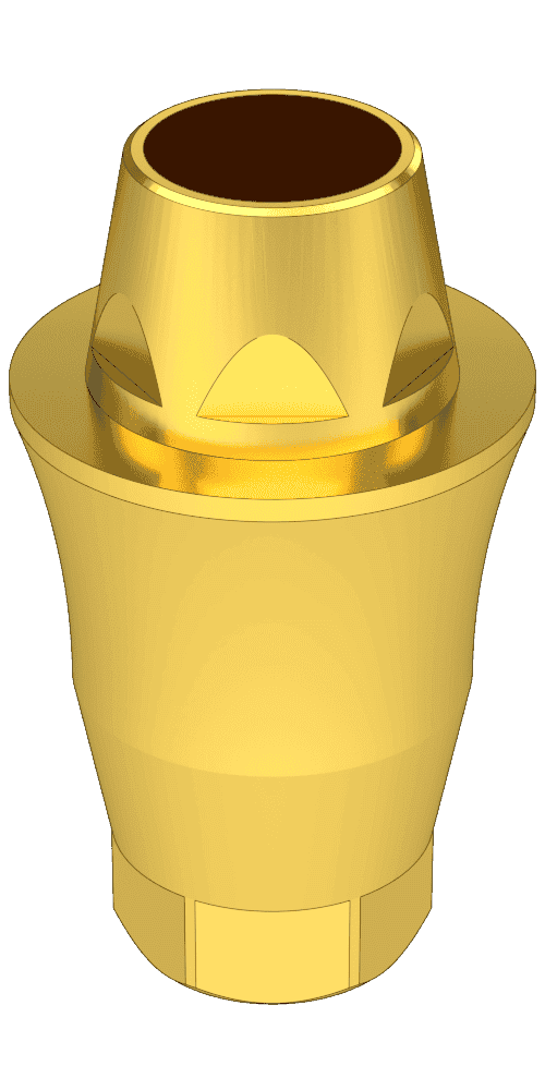 Corticon, Multi-unit abutment, screw retained