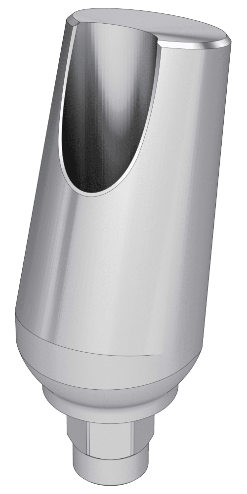 UNIFORM Fullplant® (FP) Compatible, Universal abutment, angled