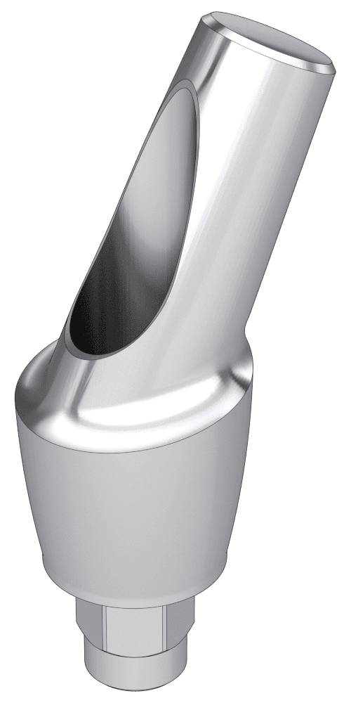 UNIFORM Fullplant® (FP) Compatible, Anatomic abutment, angled