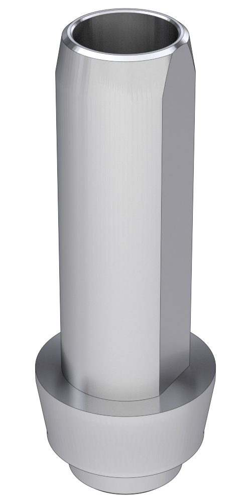 UNIFORM MEGAGEN® Anyridge® (MG) Compatible, Tube abutment, implant level, non-positioned