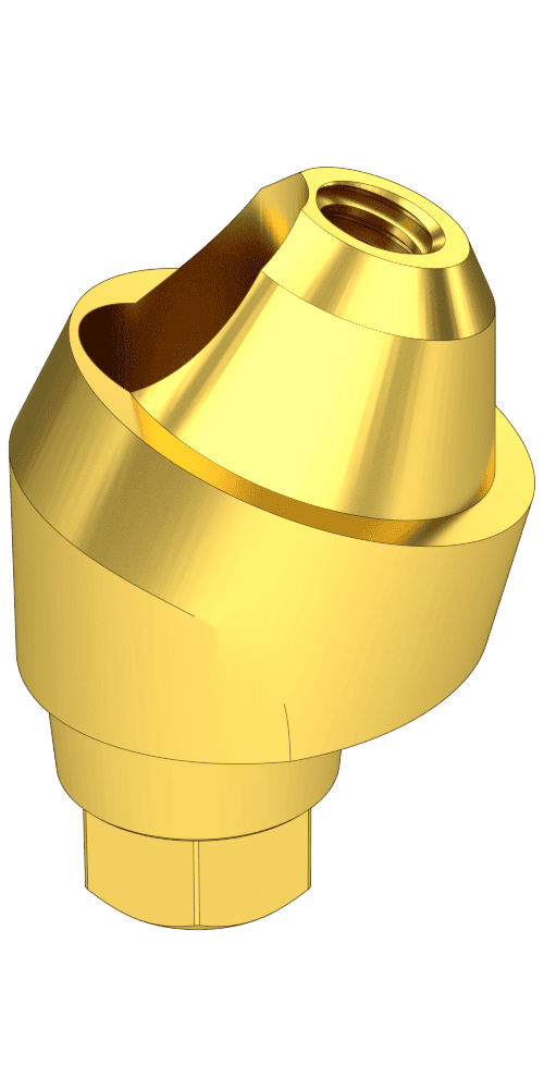 UNIFORM MEGAGEN® Anyridge® (MG) Compatible, Multi-unit abutment, screw retained, angled