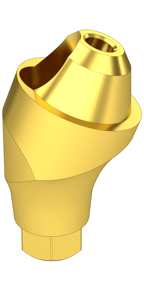 UNIFORM MEGAGEN® Anyridge® (MG) Compatible, Multi-unit abutment, screw retained, angled