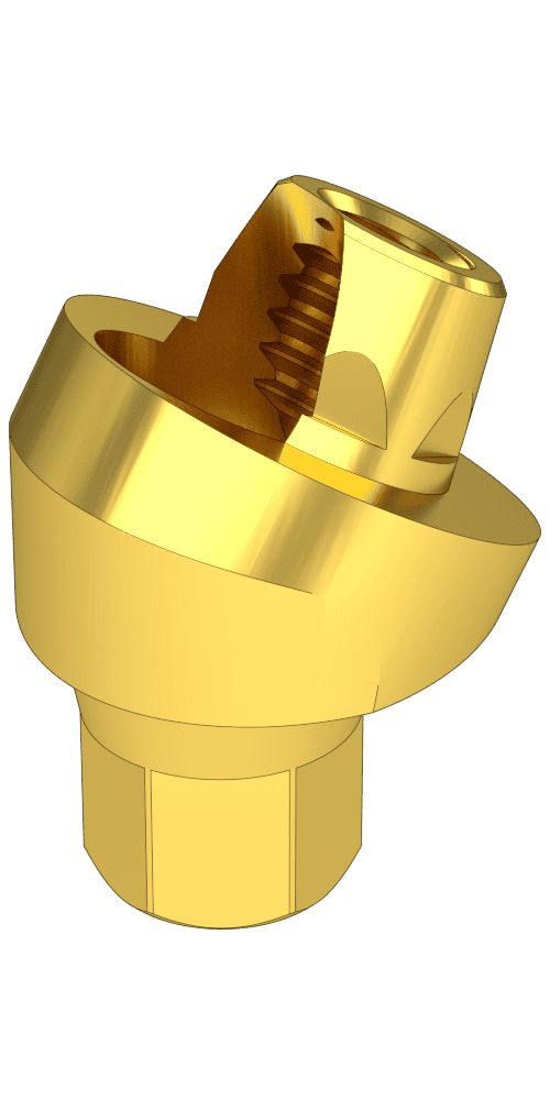 UNIFORM SGS® D (SGD) Compatible, Multi-unit abutment, screw retained, angled