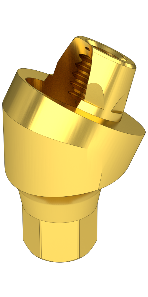UNIFORM SGS® D (SGD) Compatible, Multi-unit abutment, screw retained, angled