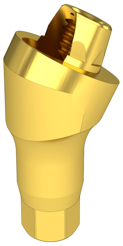 UNIFORM SGS® D (SGD) Compatible, Multi-unit abutment, screw retained, angled