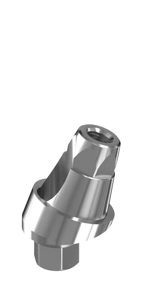 UNIFORM Implant Direct® Legacy® (LG) Compatible, Multi-unit SR abutment, oblique, positioned