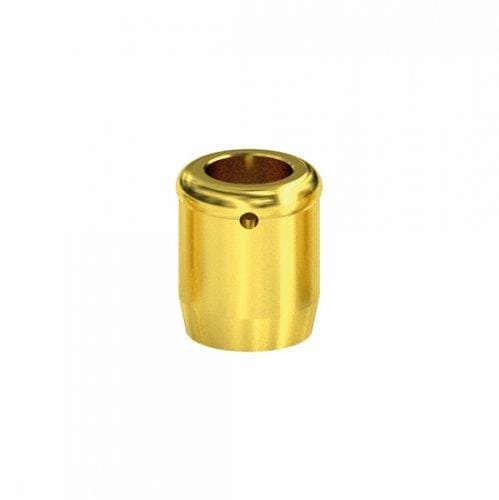 Hybrid through-bolted Locator abutment