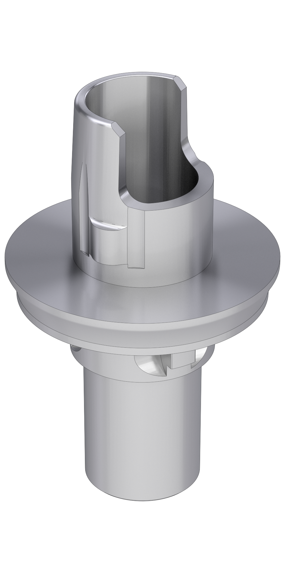BIONIKA Cortilog PCL, Flexi (PCT) base, implant level, positioned