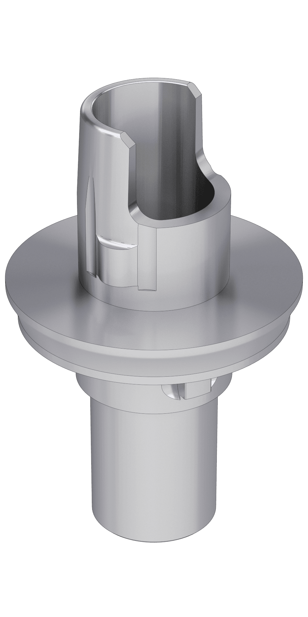 BIONIKA Cortilog PCL, Flexi (PCT) base, implant level, positioned