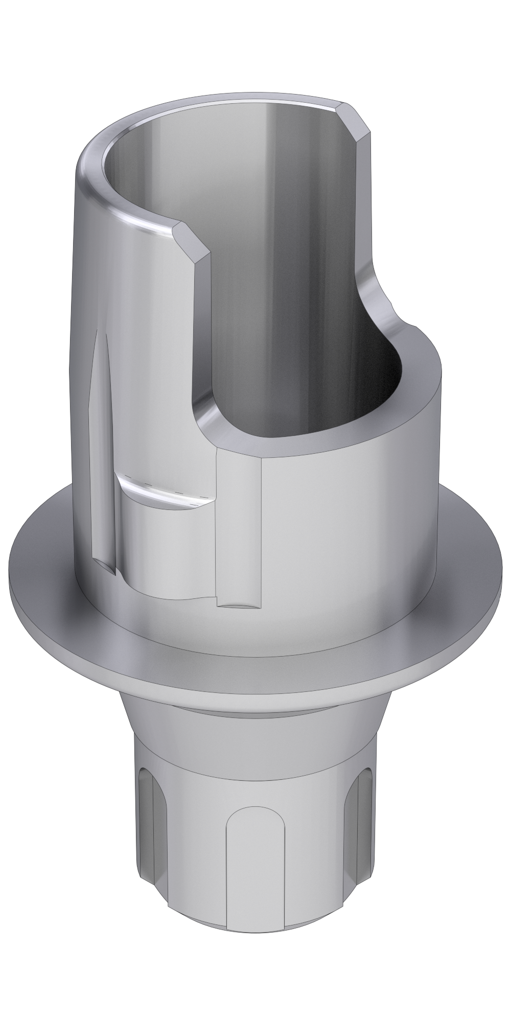 Scandrea, Flexi (PCT) base, implant level, positioned