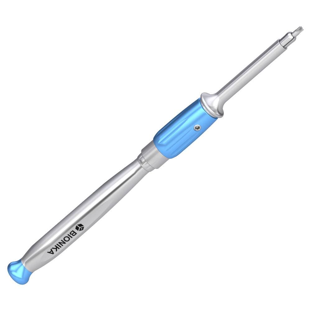 Screwdriver with cross-headed blade