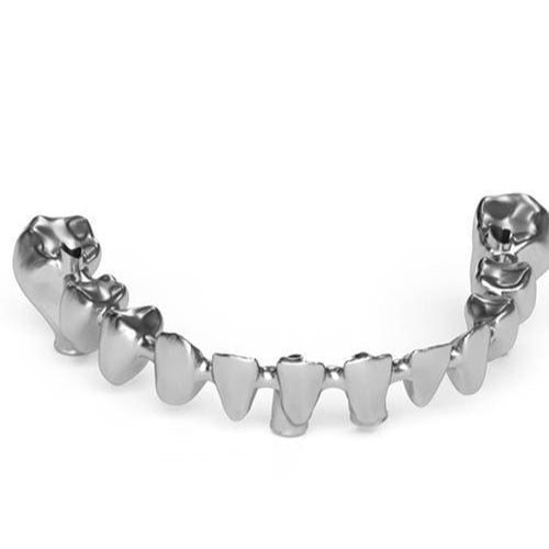 Titanium round bridge