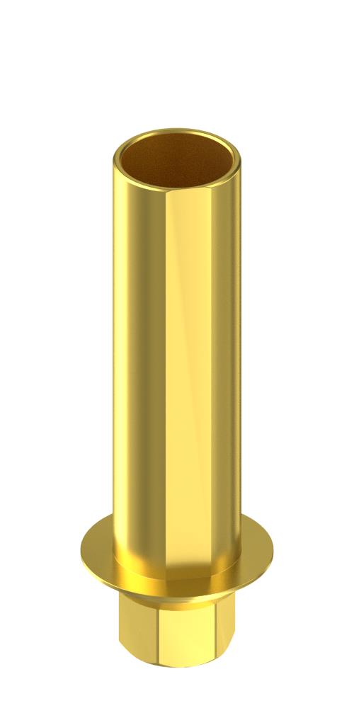 Biolevel, Tube abutment, implant level, positioned