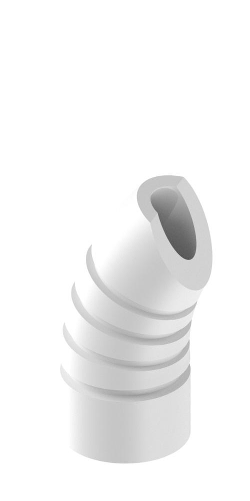 BIONIKA Castable Slanted abutment, PCT, Multi-unit level