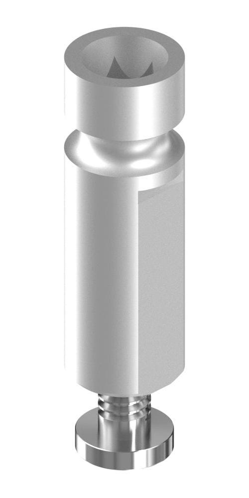 UNIFORM CONELOG® (CCL) Compatible, Implant analog, digital, with screw, aluminum