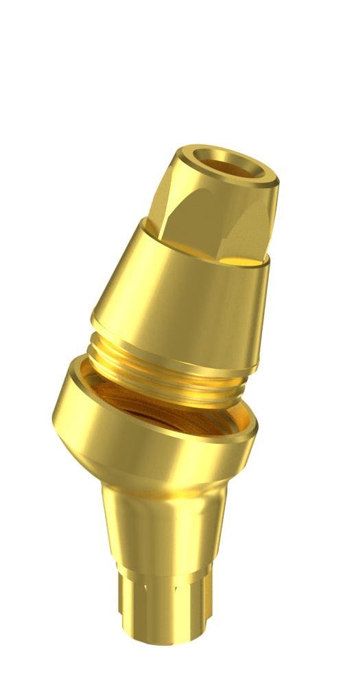 UNIFORM CONELOG® (CCL) Compatible, Multi-Compact abutment (MC abutment), angled, with M1.6 SR cone