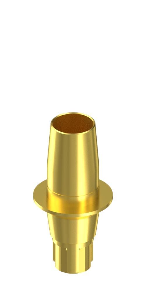 UNIFORM CONELOG® (CCL) Compatible, Titanium base, implant level, positioned