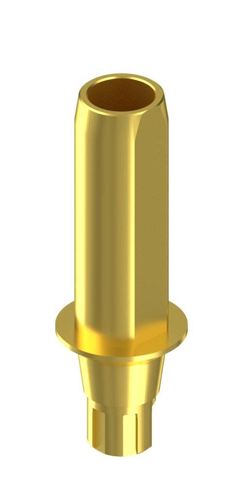 UNIFORM CONELOG® (CCL) Compatible, Tube abutment, implant level, positioned