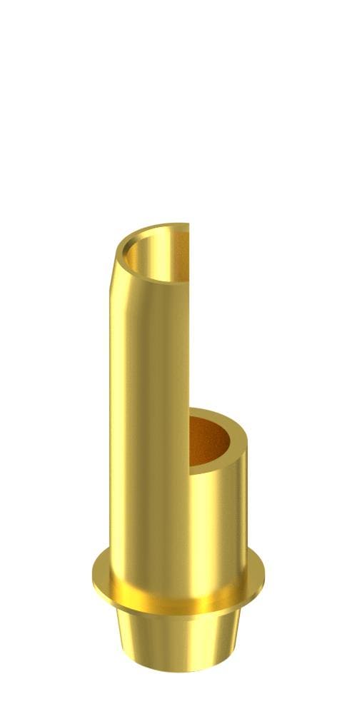 UNIFORM CONELOG® (CCL) Compatible, Tube abutment, PCT stepped, implant level, non-positioned