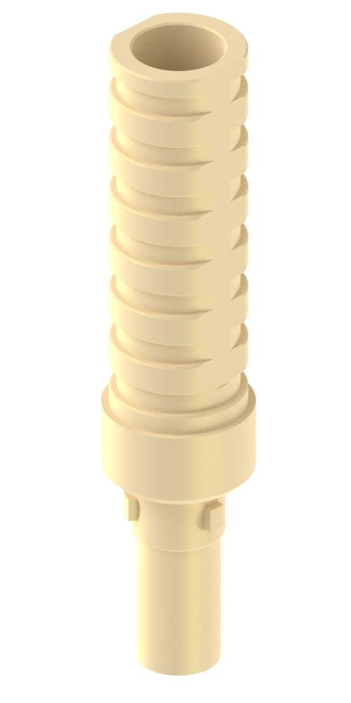 CAMLOG® (CL) Compatible, Temporary abutment, implant level, PEEK