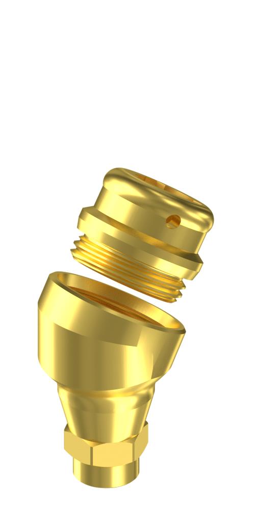 ECOplant Multi-Compact abutment (MC abutment), angled, with Locator head