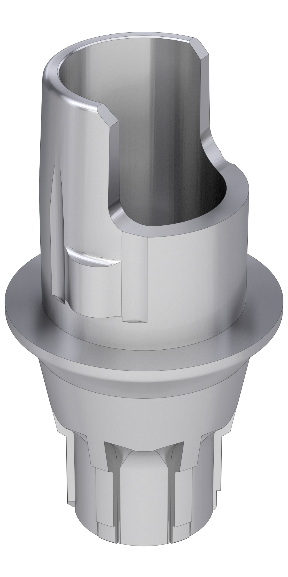 UNIFORM ASTRA TECH® OsseoSpeed® EV (AE) Compatible, Flexi (PCT) base, implant level, positioned